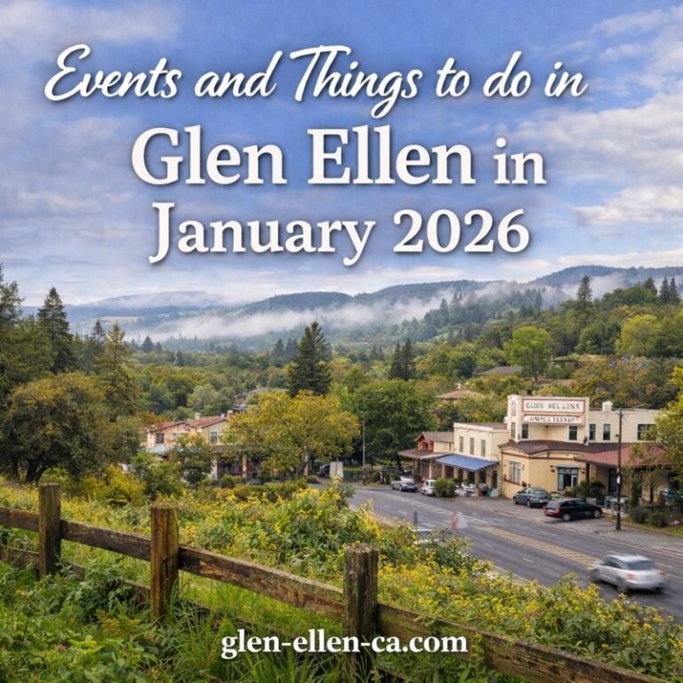 Read more about the article Events and Things to do in Glen Ellen CA January 2026