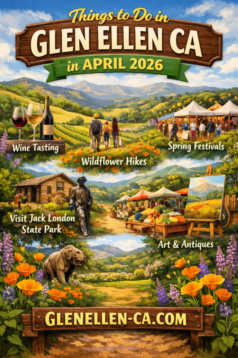 Read more about the article Events and Things to do in Glen Ellen CA April 2026