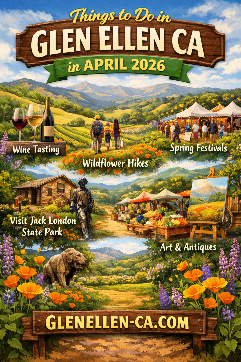 You are currently viewing Events and Things to do in Glen Ellen CA April 2026