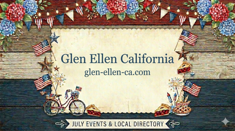 Read more about the article Events and Things to do in Glen Ellen CA July 2026
