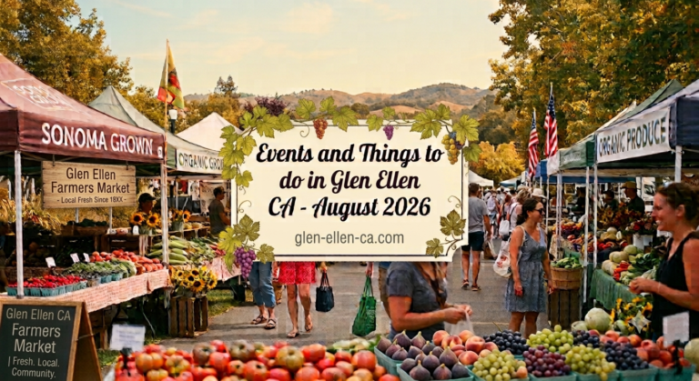 Read more about the article Events and Things to do in Glen Ellen CA August 2026