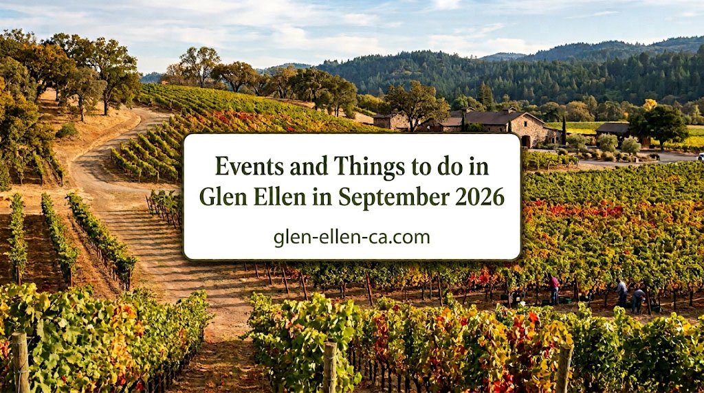 You are currently viewing Events and Things to do in Glen Ellen CA September 2026